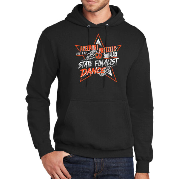 Freeport Dance 2nd Place State Finals - Tall Core Fleece Pullover Hooded Sweatshirt Thumbnail