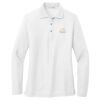 Women's Silk Touch Long Sleeve Polo Thumbnail