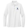 Women's Silk Touch Long Sleeve Polo Thumbnail