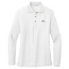 Women's Silk Touch Long Sleeve Polo Thumbnail