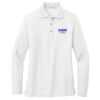 Women's Silk Touch Long Sleeve Polo Thumbnail