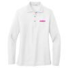 Women's Silk Touch Long Sleeve Polo Thumbnail